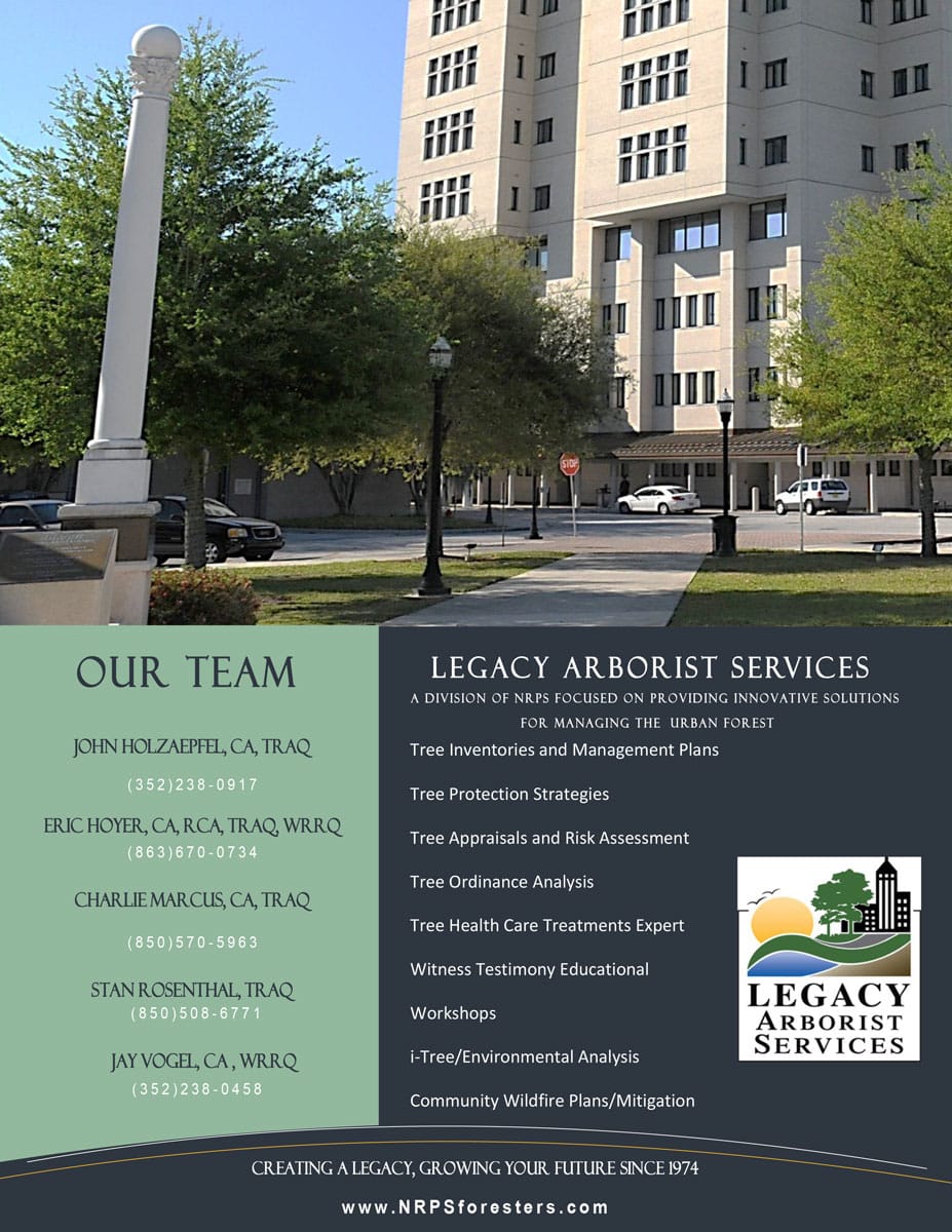 Legacy Arborist Services ad