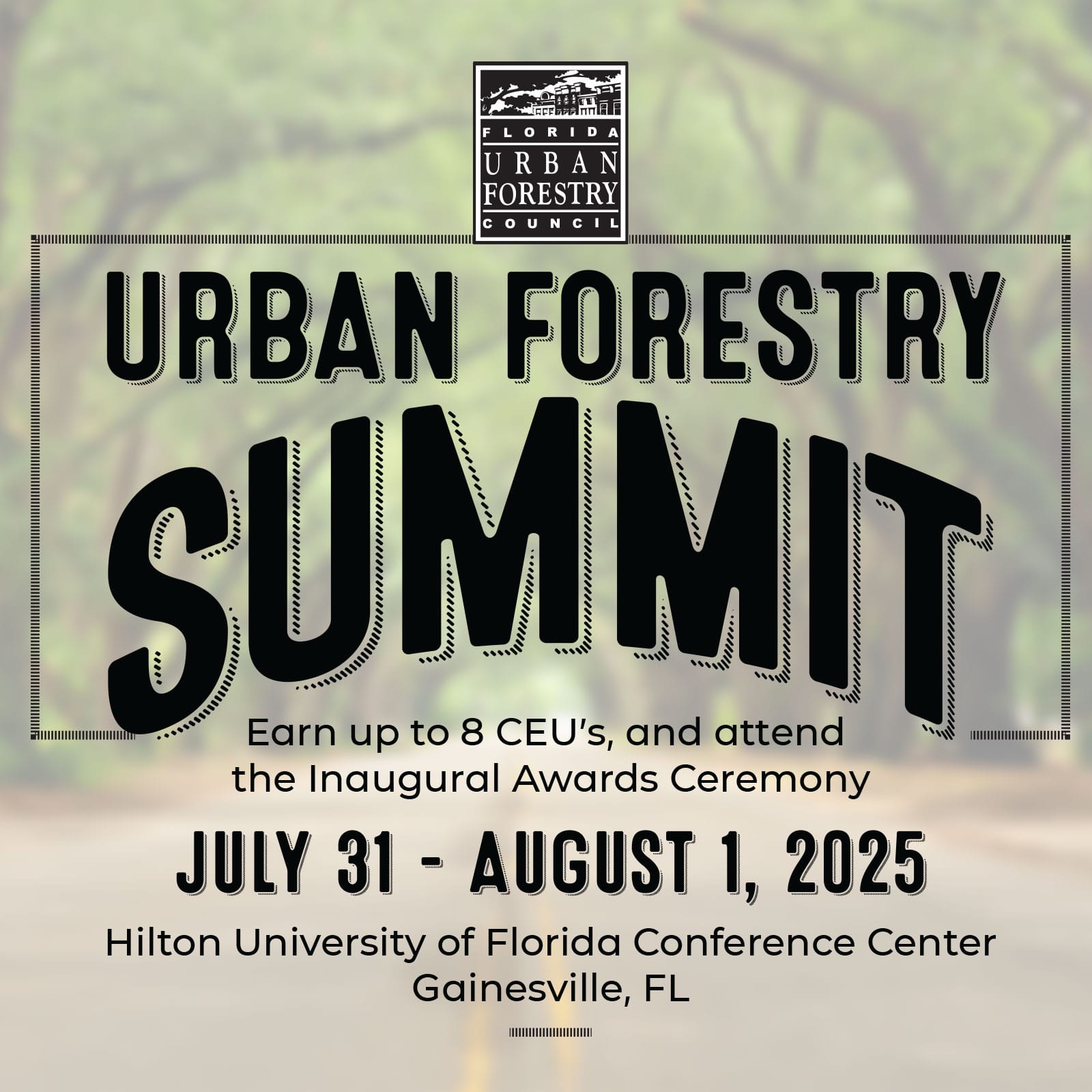 Urban Forestry Summit Invitation