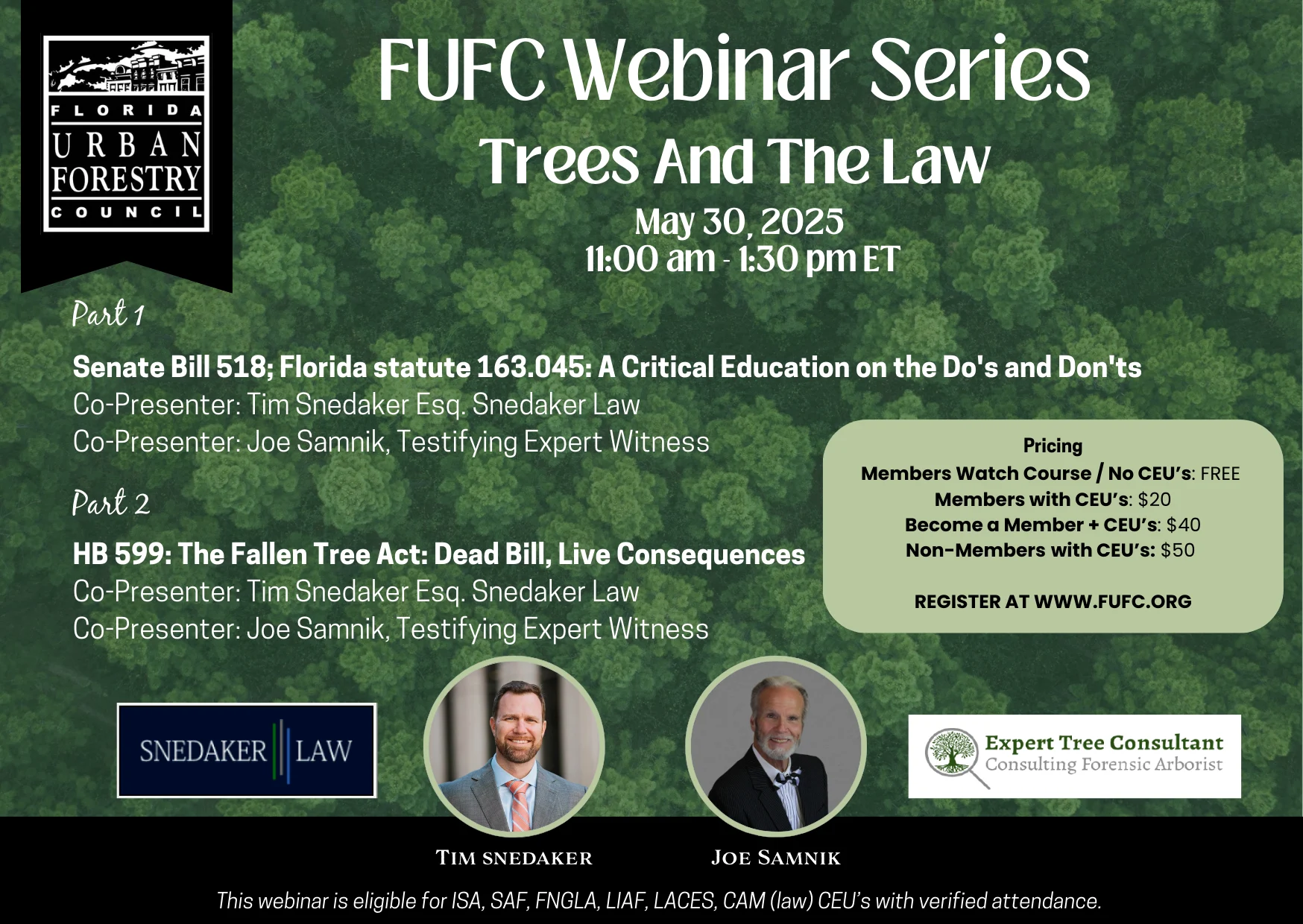 FUFC Webinar - Trees and the Law
