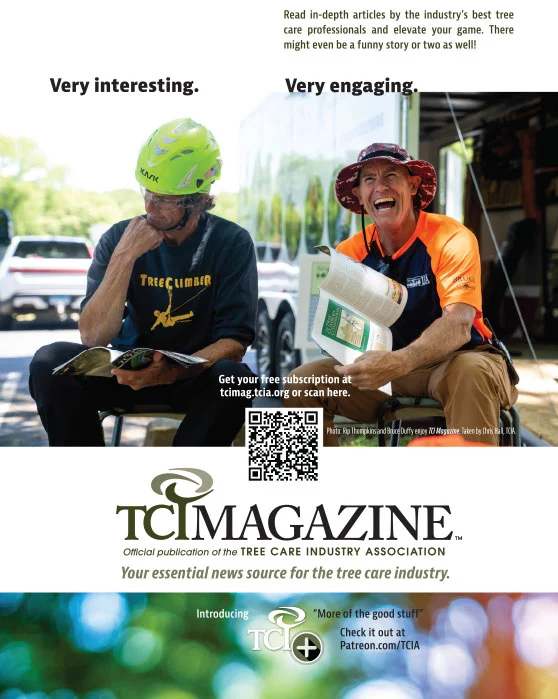 Advertisement for TCI Magazine