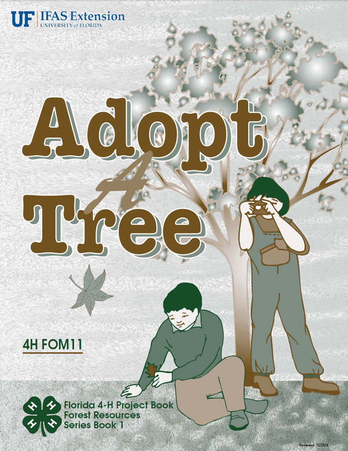 Adopt a tree booklet cover