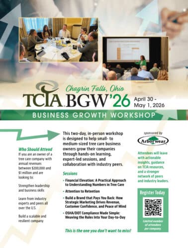 TCIA Business Growth Workshop ad
